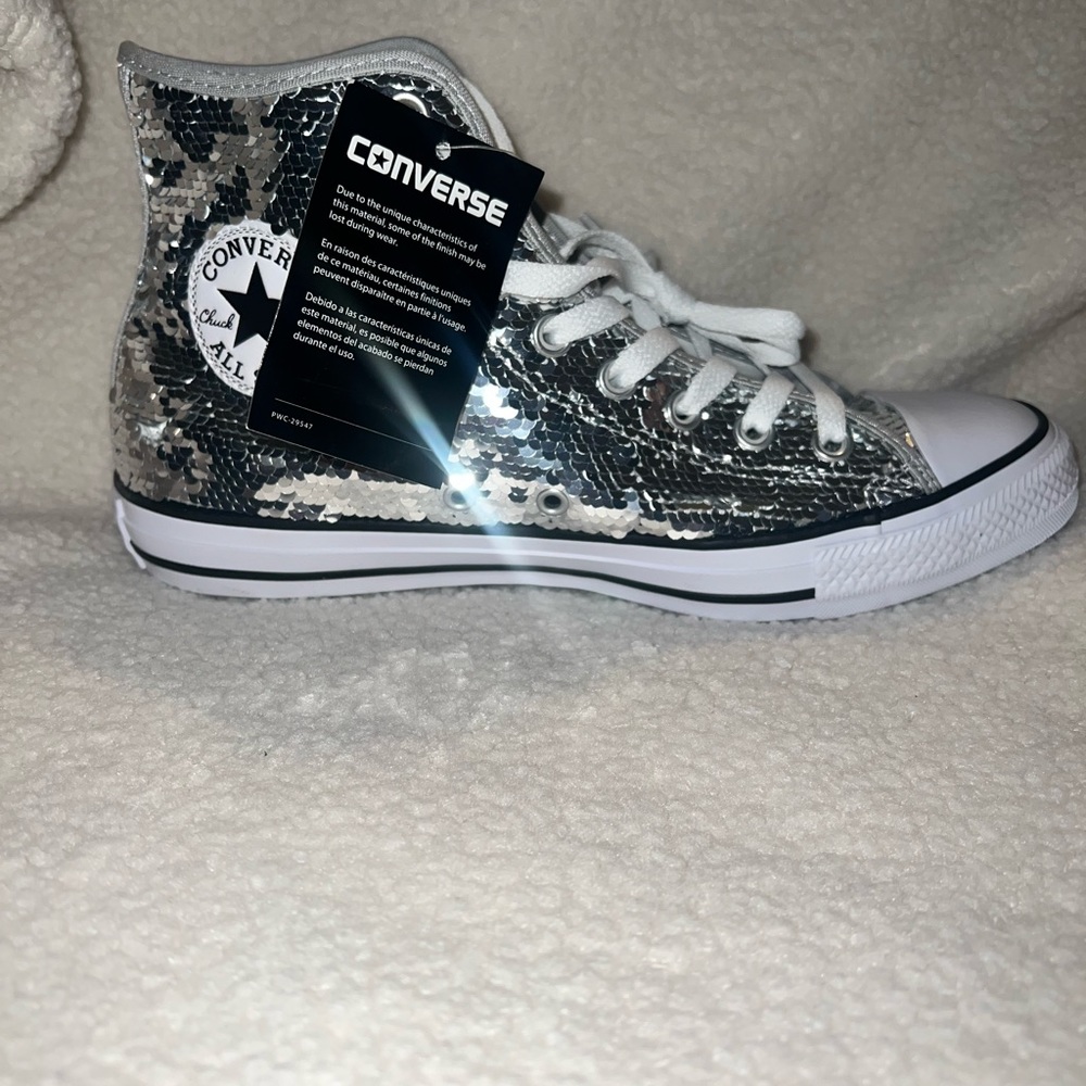 Sequin High Taylor Converse Chuck Taylor